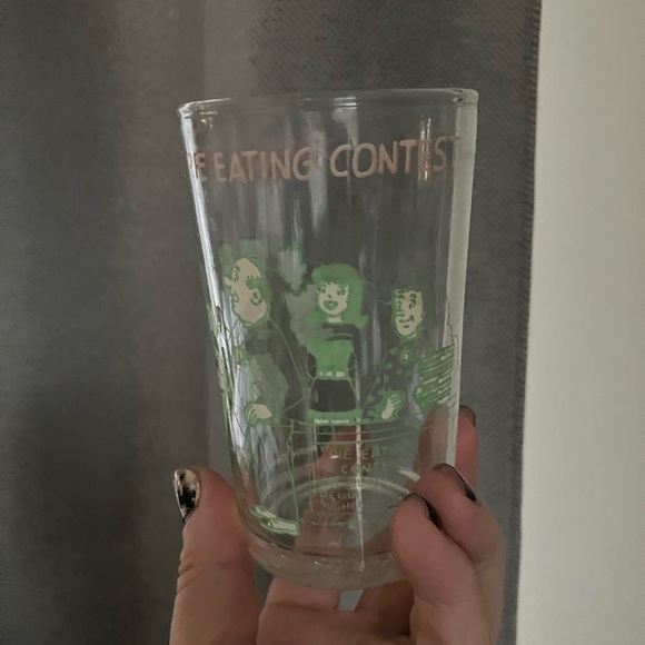 Archie's Comics Glass Vintage 1973 - Jughead Wins the Pie Eating Contest - Betty - Picture 11 of 15